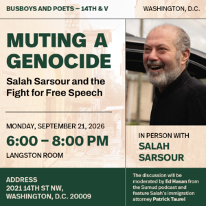 Muting a Genocide: Salah Sarsour and the Fight for Free Speech