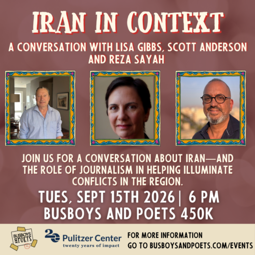 IRAN IN CONTEXT | A Busboys and Poets Books Presentation