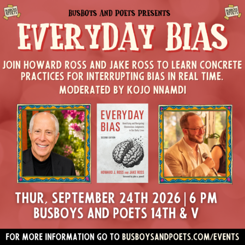 Everyday Bias | A Busboys and Poets Books Presentation