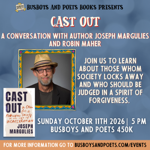 CAST OUT | A Busboys and Poets Books Presentation