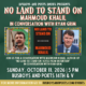 Mahmoud Khalil "No Land To Stand On" | Busboys and Poets Books