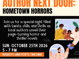 Author Next Door: Hometown Horrors event artwork
