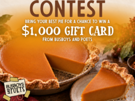 2026 Sweet Potato Pie Contest at Busboys and Poets Anacostia, October 25, 2–4 PM